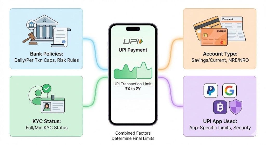 Factors Affecting UPI Transaction Limit