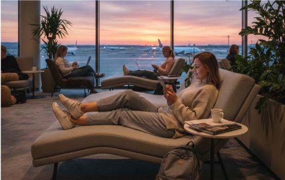Airport Lounge access with Credit Card