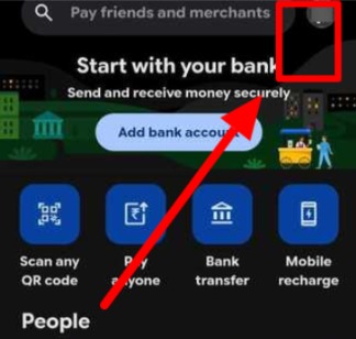 Google pay Profile Icon