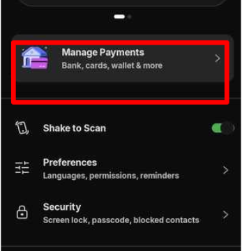 Phonepe Payment Options