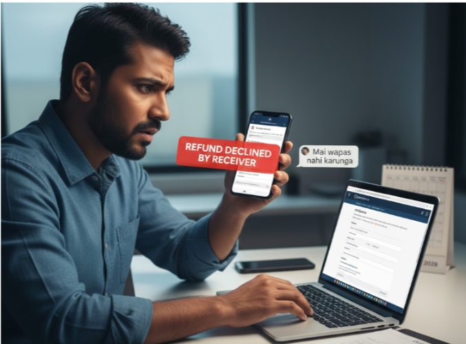 Refund Declined By Receiver