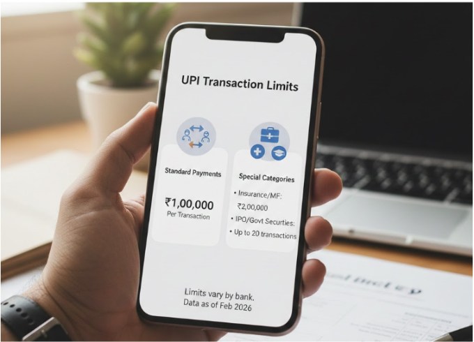 UPI Transaction Daily limts UPI Transaction Daily limts