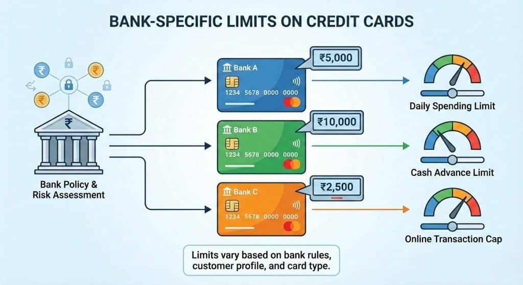 Bank-Specific Limits on Credit Cards per Person