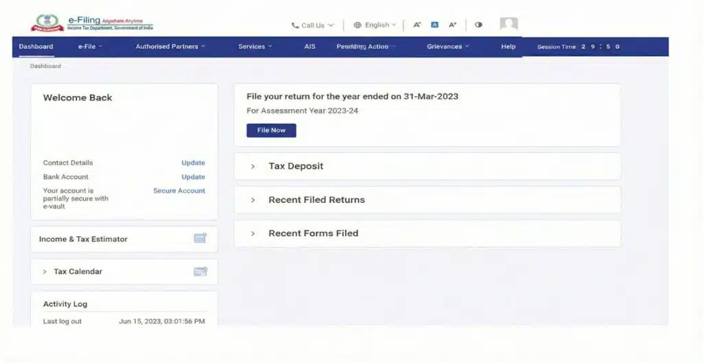 e-Filing Portal e-Filing Portal