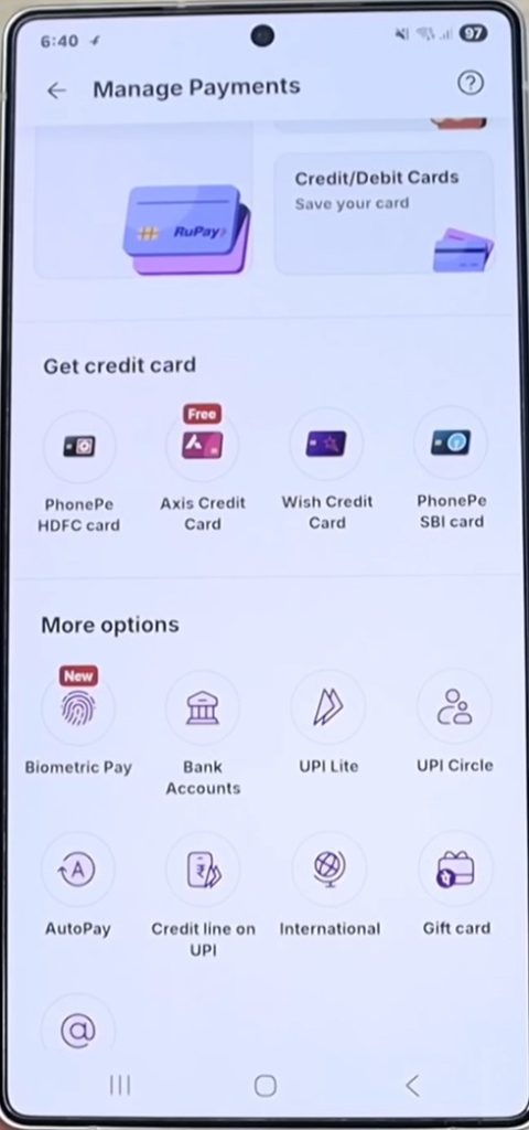 Tap on AutoPay Tap on AutoPay