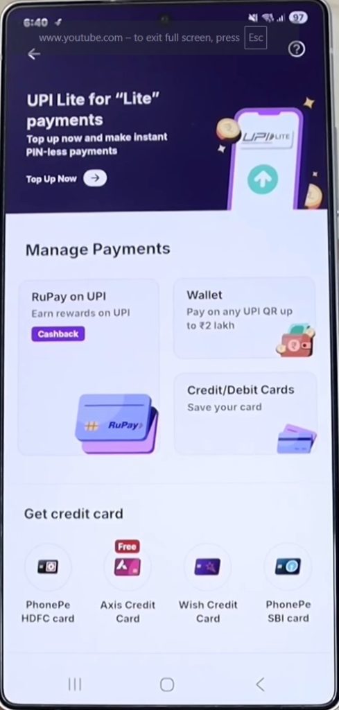 scroll down to the More options area scroll down to the More options area