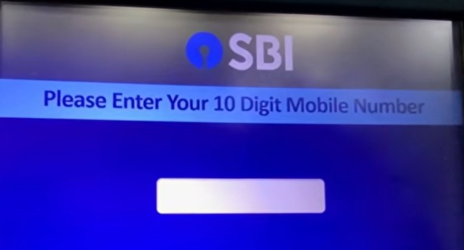 Enter the mobile number Enter the mobile number