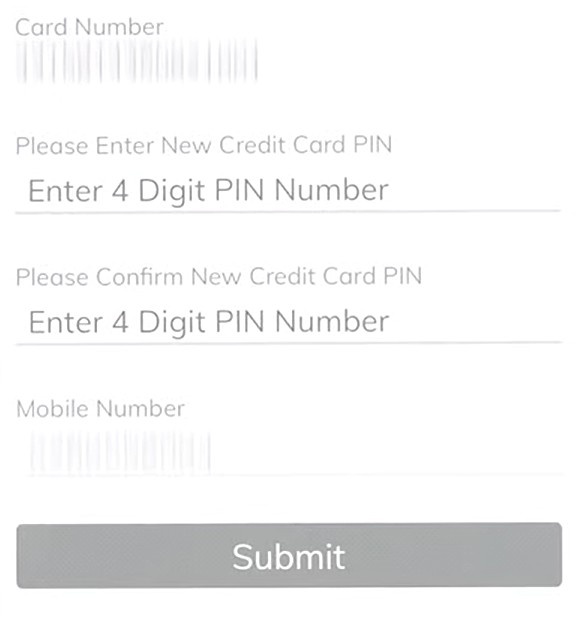 Select your credit card Select your credit card