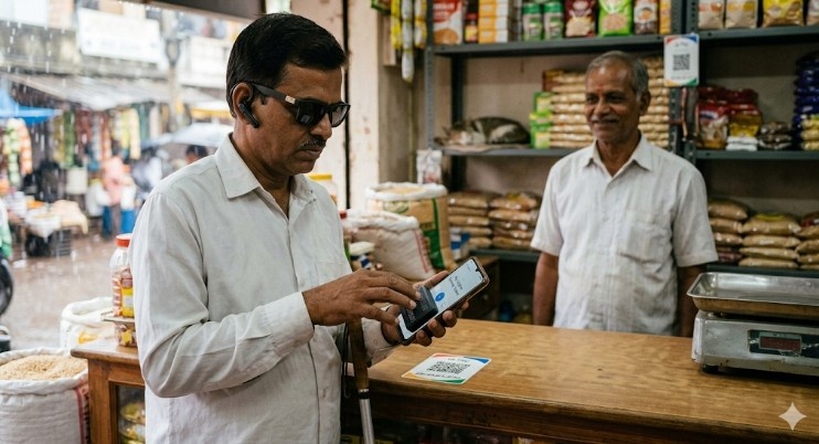 Supports visually impaired users by announcing payment status Supports visually impaired users by announcing payment status