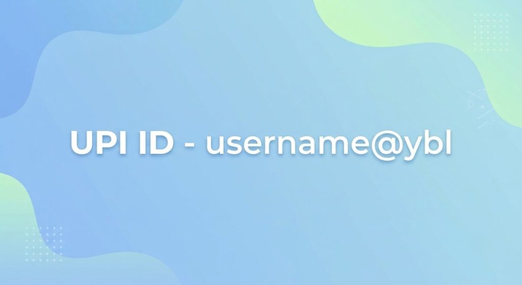 UPI ID example UPI ID example