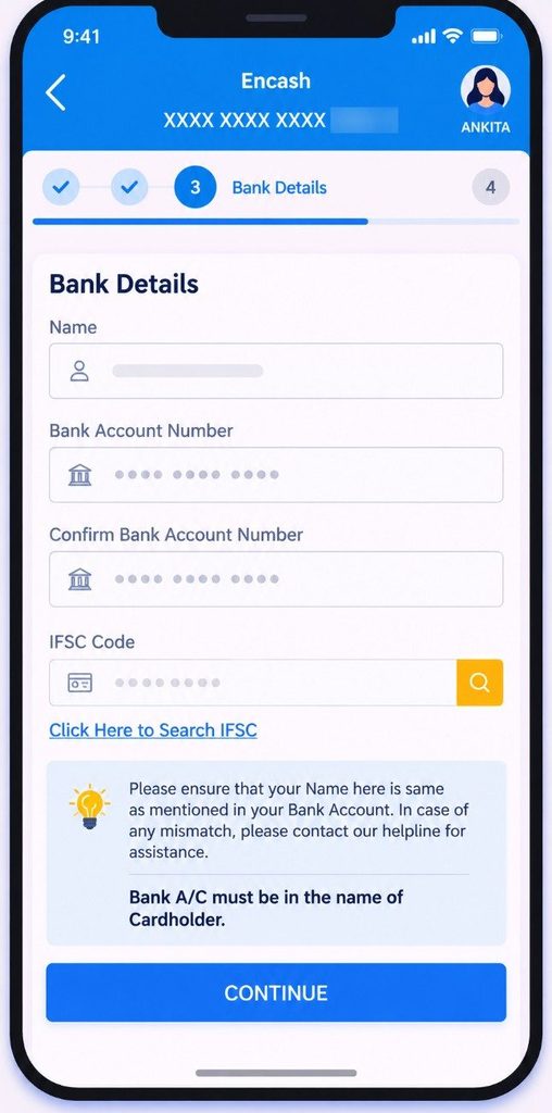 Enter your details and confirm the request Enter your details and confirm the request