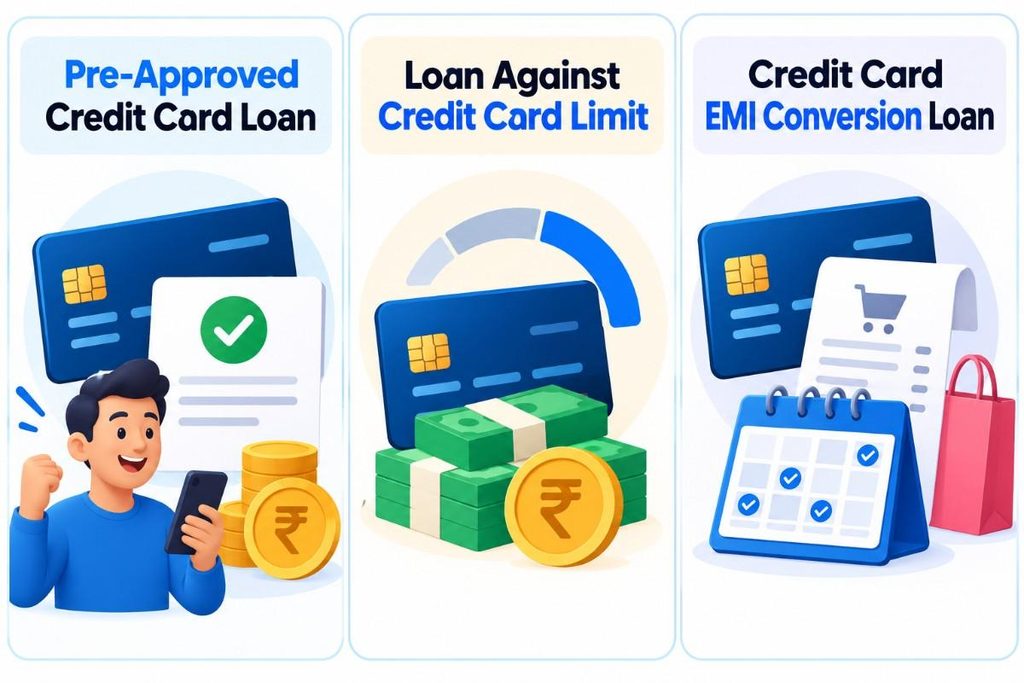 Types of Credit Card Loans Types of Credit Card Loans