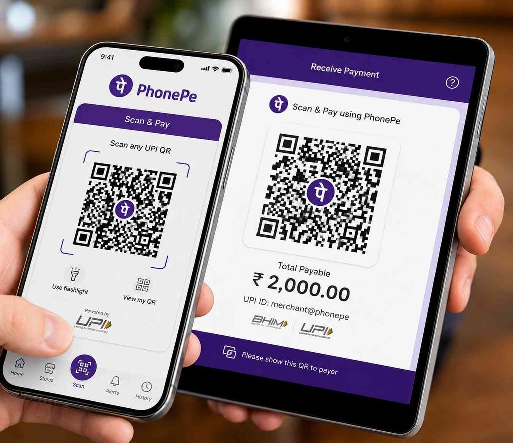 UPI QR code